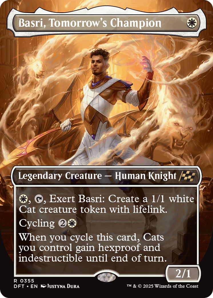 Basri, Tomorrow's Champion (DFT-355) - Aetherdrift (Borderless)
