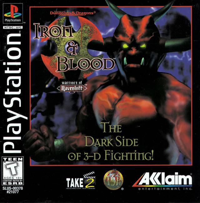 Advanced Dungeons and Dragons Iron & Blood (Playstation)