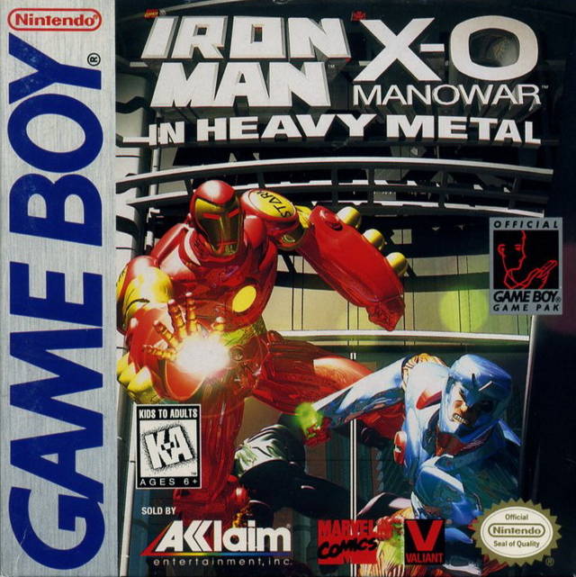 Iron Man / X-O Manowar in Heavy Metal (Gameboy)