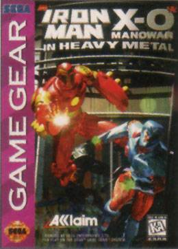 Iron Man XO Manowar in Heavy Metal (Sega Game Gear)