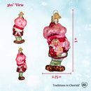 Strawberry Shortcake & Custard Ornament