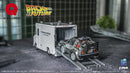 Q VILLAGE Back to the Future Time Machine Part 1 Deluxe Set