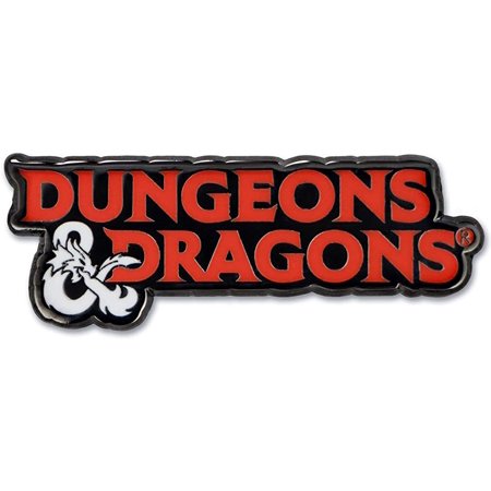 Dungeons & Dragons: Logo Enamel Pin