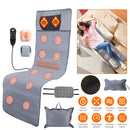 Full Body Electric Massage Mat with Heat Vibration Massage Pad Cushion Back Massage Mattress Chair Pad with Neck Massage Pillow with 10 Vibration Moto
