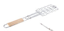 Outdoor Grilling Tools Wooden Handle Clip Rack