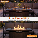 44.5" Propane Fire Pit Table with 50,000 BTU Burner