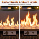 44.5" Propane Fire Pit Table with 50,000 BTU Burner
