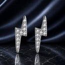 925 Sterling Silver Earrings with Pavé Setting CZ for Women