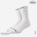 Bullfight Basketball Knee-high White Athletic Socks