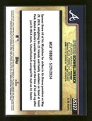 2025 Topps Update Golden Mirror Variations Spencer Schwellenbach #US327