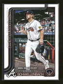 2025 Topps Update Golden Mirror Variations Spencer Schwellenbach #US327