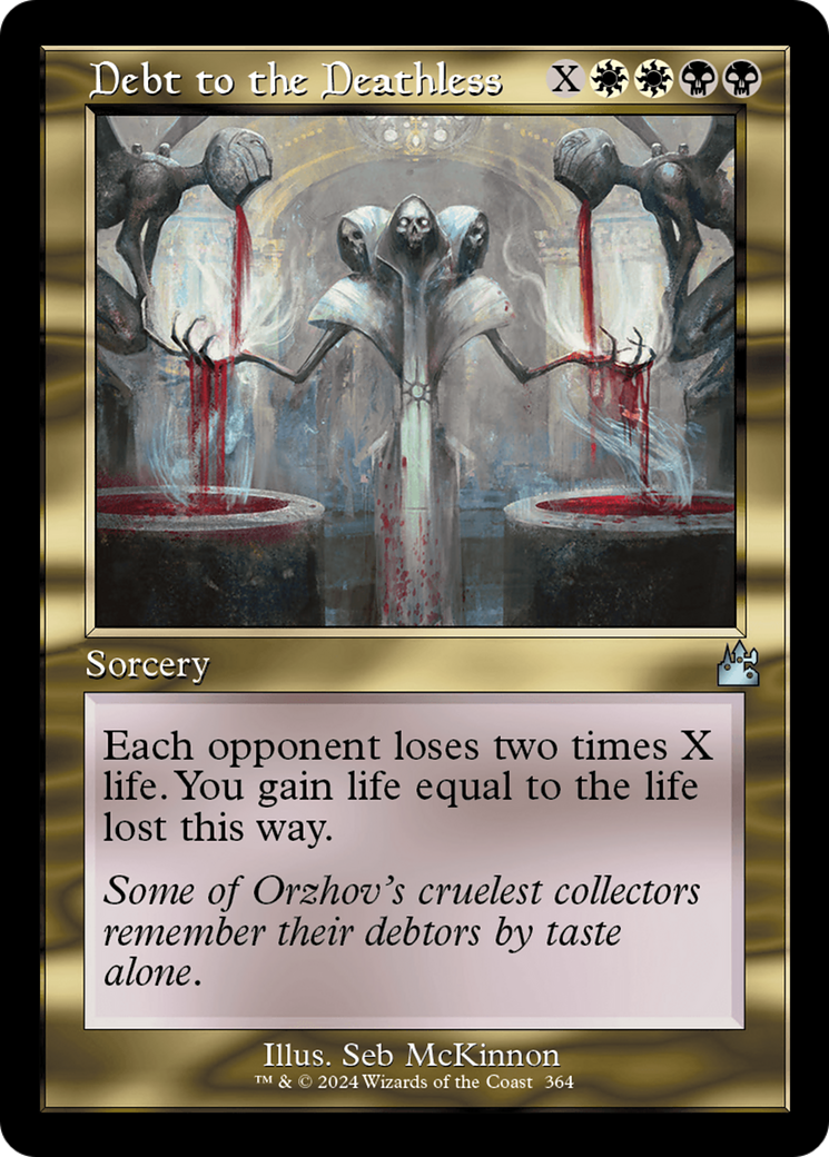 Debt to the Deathless (RVR-364) - Ravnica Remastered Foil