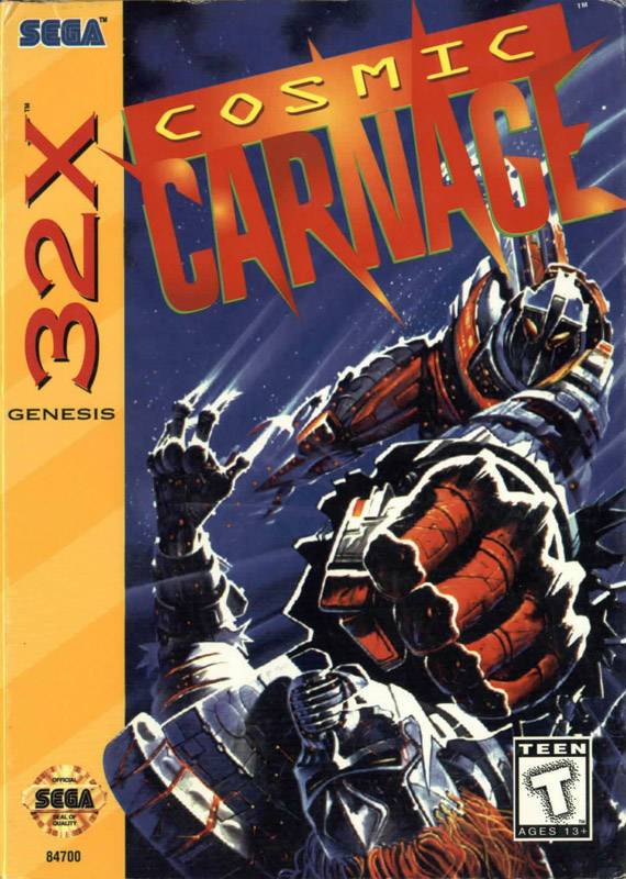 Cosmic Carnage Sega 32X (Sega Genesis)