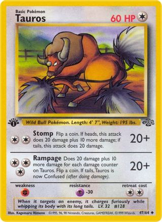 Tauros 047/64 - Jungle 1st Edition