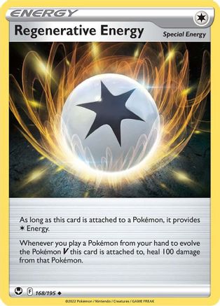 Regenerative Energy 168/195 - SWSH12 Silver Tempest Reverse Holofoil