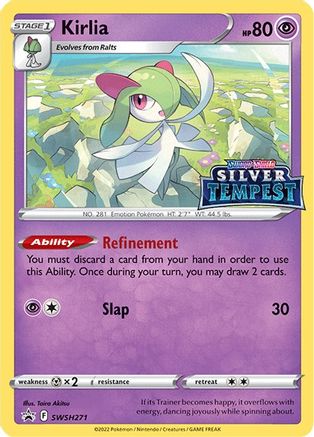Kirlia SWSH271 - SWSH Sword & Shield Promo Cards - Holofoil