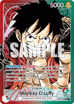 Monkey.D.Luffy (003) (Parallel) (OP01-003) - Romance Dawn Foil