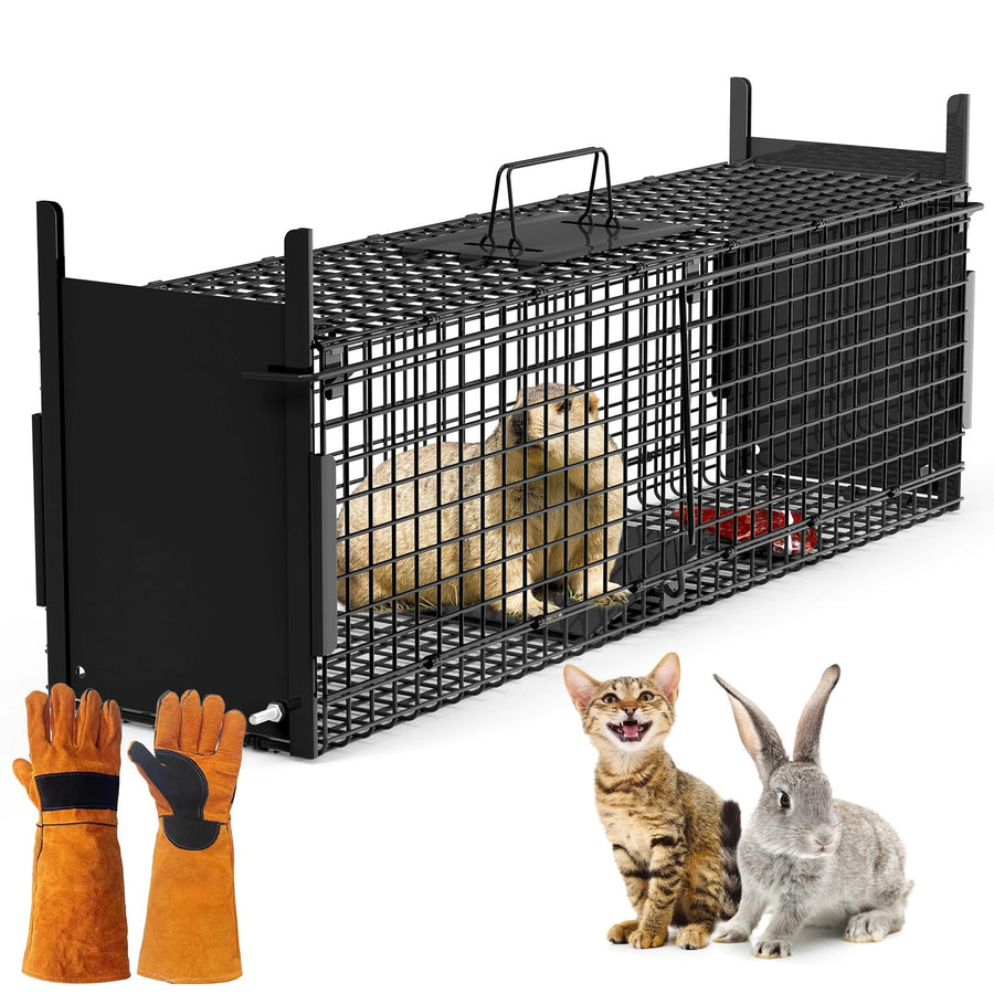 40in Live Animal Trap Cage - Humane Catch & Release