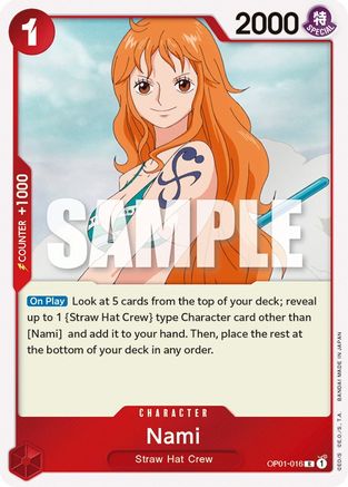 Nami (OP01-016) - Romance Dawn Foil