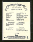 2020 Topps Allen & Ginter Gold Refractor #/50 Jacob DeGrom #146