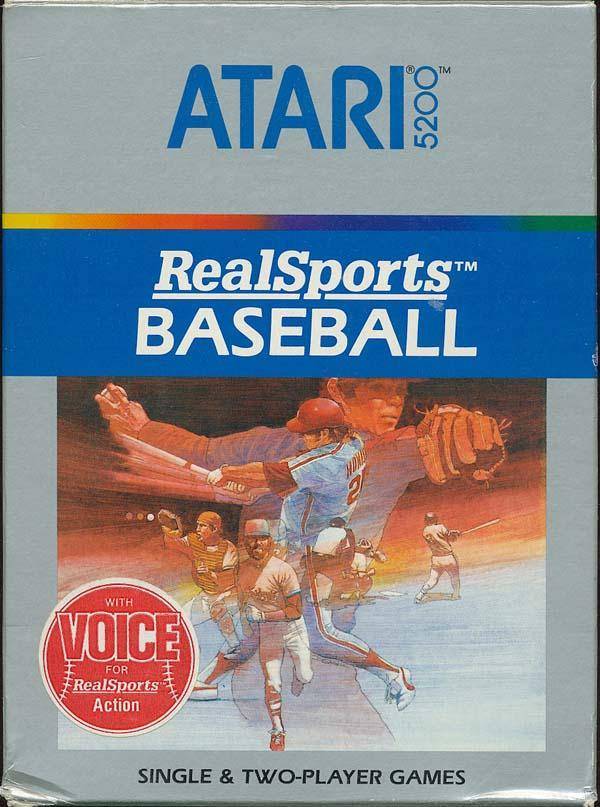 RealSports Baseball (Atari 5200)