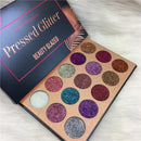 Beauty glazed 15 color sequins eye shadow
