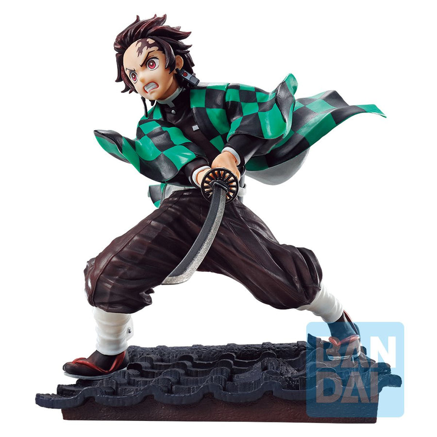 Ichiban - Demon Slayer: Kimetsu no Yaiba - Tanjiro Kamado (Tengen Uzui is Here!), Bandai Spirits Ichibansho Figure