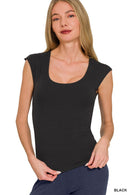 Zenana Double Layered Sleeveless Top
