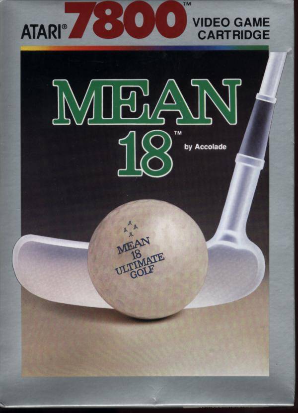 Mean 18 Ultimate Golf (Atari 7800)