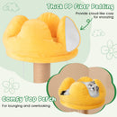 45 Inch Multi-Level Cat Tree with Plush Padded Top Perch and Fruit-Shaped Platforms