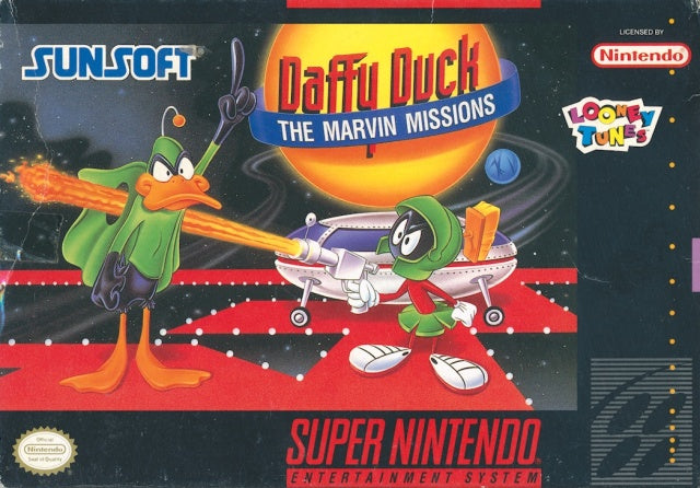 Daffy Duck Marvin Missions (Super Nintendo)