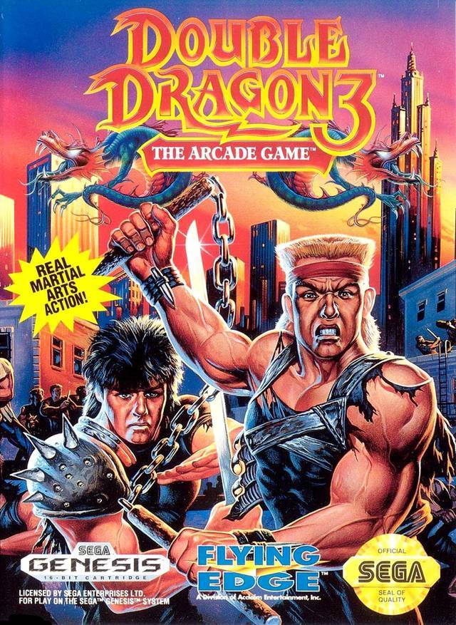 Double Dragon 3 The Arcade Game (Sega Genesis)