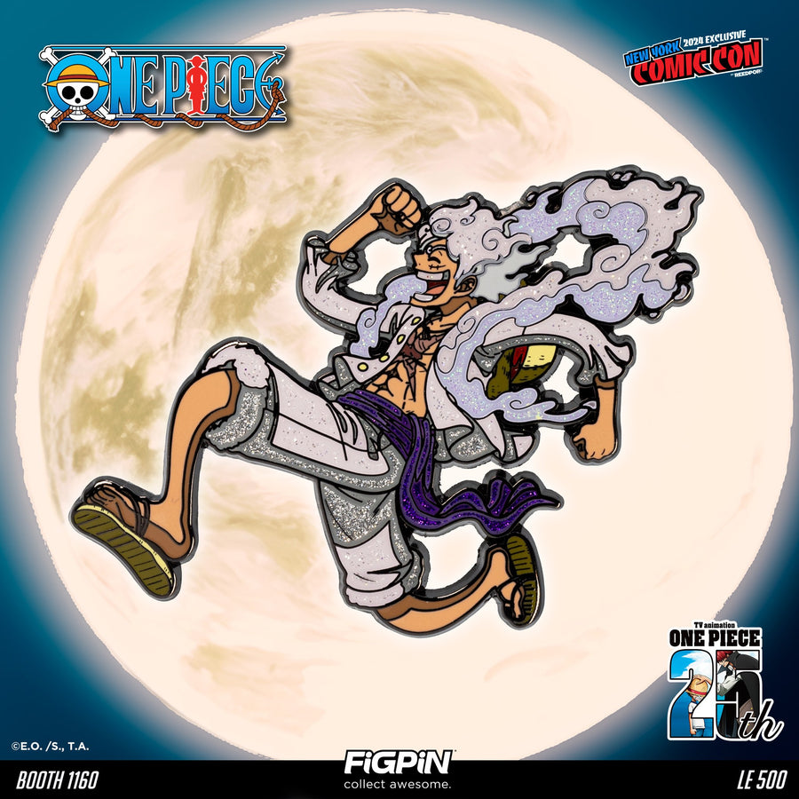 [2024 New York Comic Convention Exclusive] FiGPiN - Monkey D. Luffy (1761) - LE 500 units