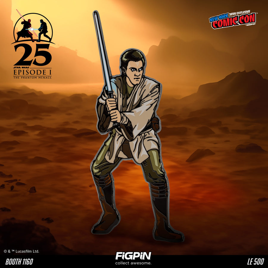 [2024 New York Comic Convention Exclusive] FiGPiN - Obi-Wan Kenobi (1740) - LE 500 units