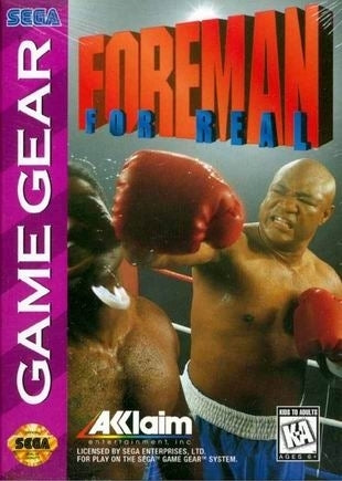 Foreman for Real (Sega Game Gear)