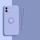 Liquid silicone phone case