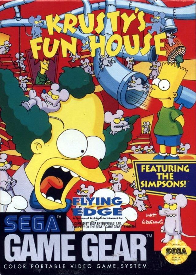 Krusty's Fun House (Sega Game Gear)