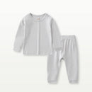 Bamboo Fiber Baby Long Johns Top & Bottom Set Suit