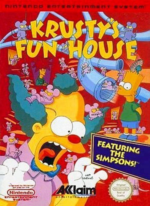 Krusty's Fun House (Nintendo NES)