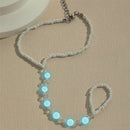 Summer Beach Beaded Foot Ornaments