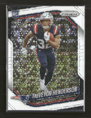 2025 Panini Prizm White Disco TreVeyon Henderson #343