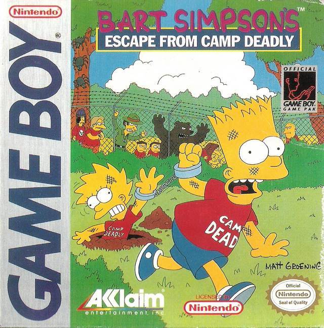 Bart Simpson's Escape from Camp Deadly (Gameboy)