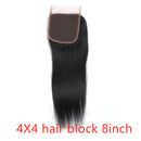 Natural Color Human Hair Extensions - Straight Wave
