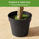 46-Inch Artificial Boxwood Topiary Tree Fake Potted Boxwood Tree with 5 Ball