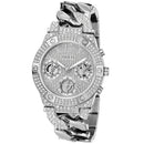 Guess Women's Trend Silver Tone Multi-function