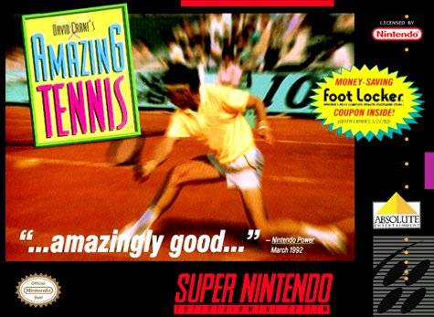 David Crane's Amazing Tennis (Super Nintendo)