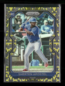 2021 Panini Prizm Snake Skin Prizm Sherten Apostel #/50 #110