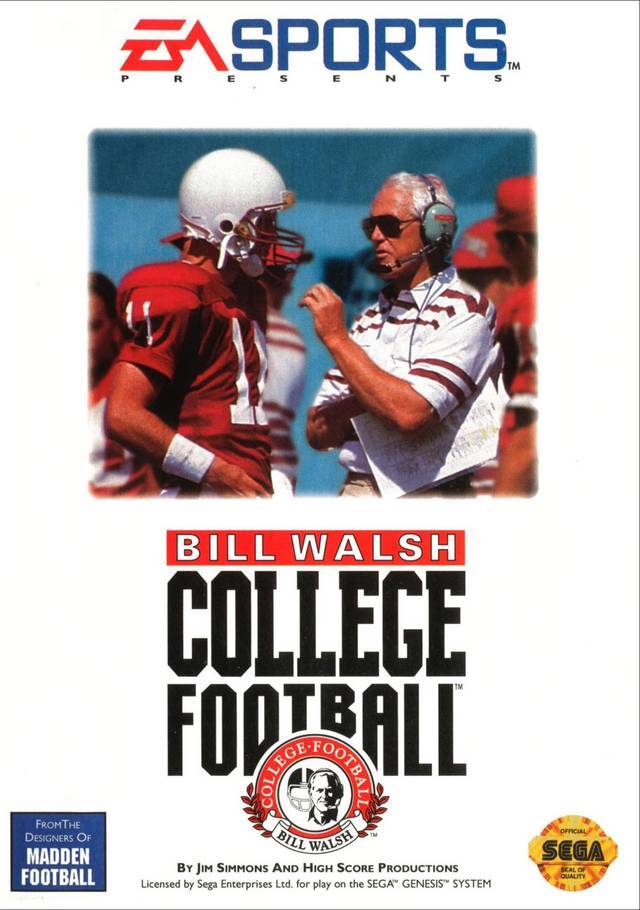 Bill Walsh College Football (Sega Genesis)