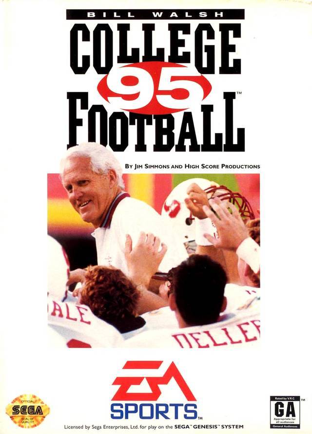 Bill Walsh College Football 95 (Sega Genesis)