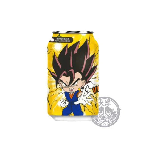 Ocean Bomb Apple Flavor Dragon Ball Super Sparkling Water (1 Can)